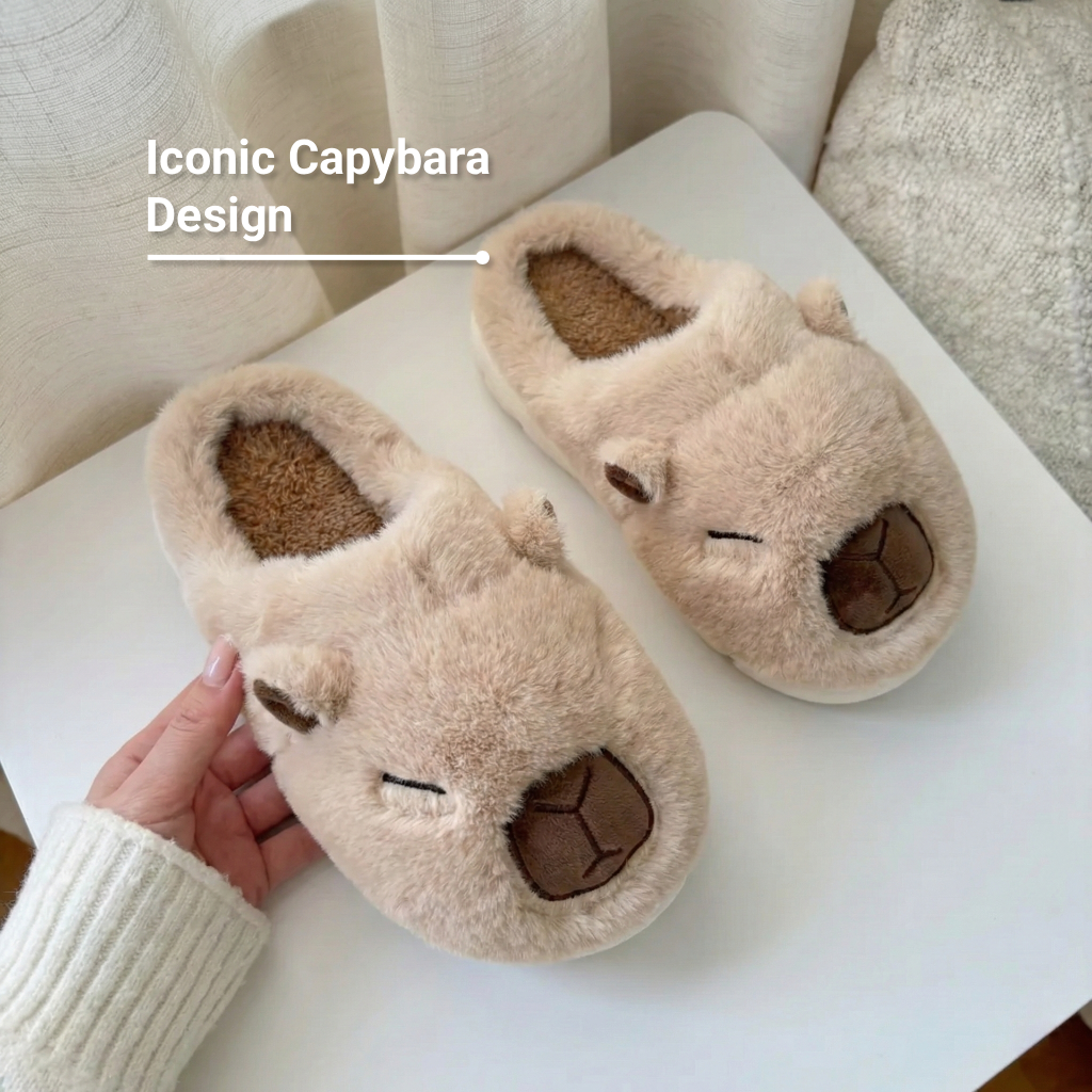 SnuggleSlippers Capybara Edition